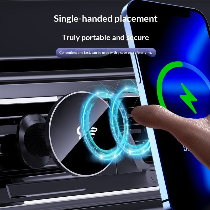 Zinc-alloy  Magnetic Wireless Car Chargers